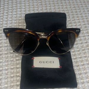Gucci Tortoise Shell Sunglasses